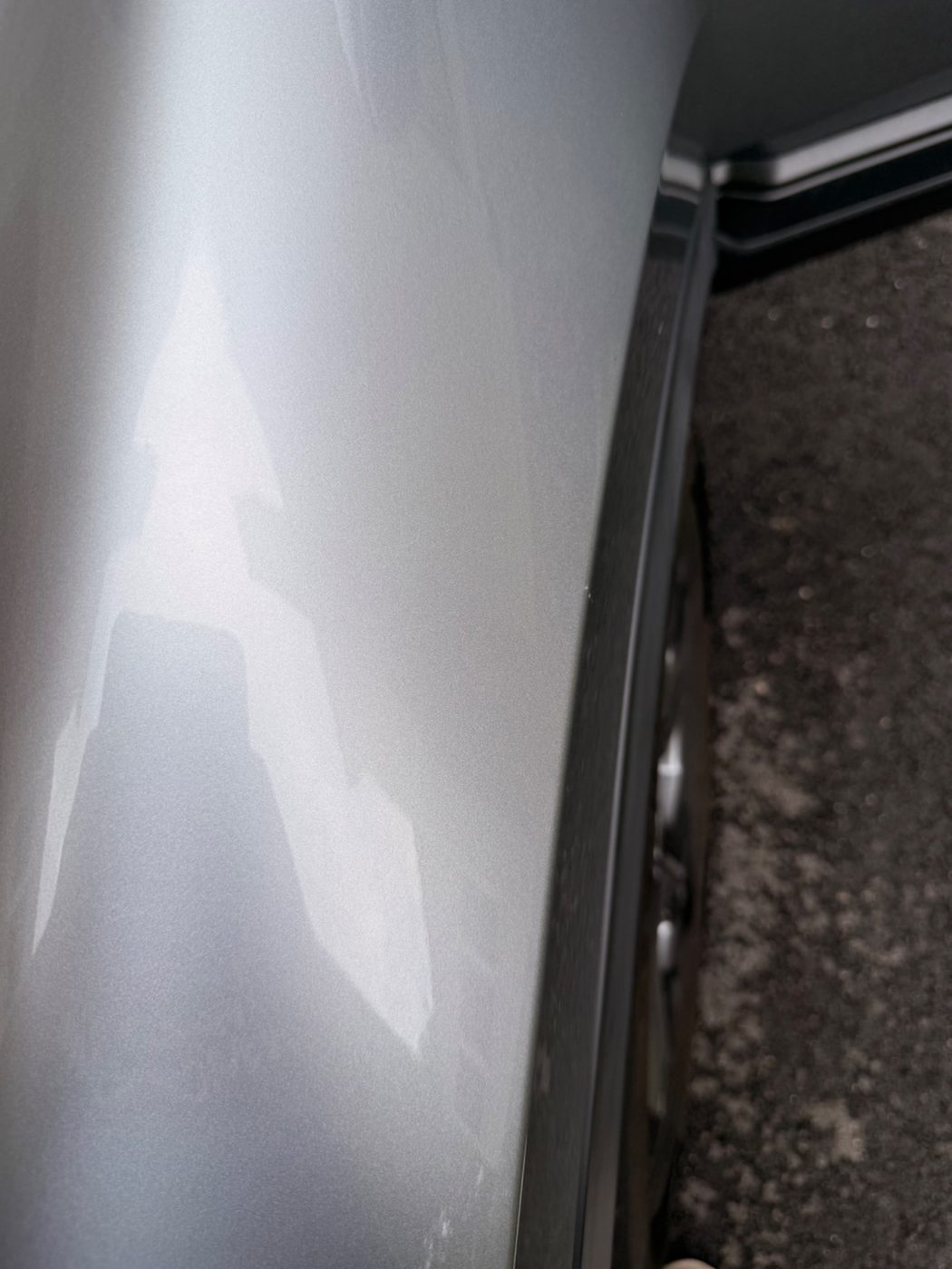 After one-step paint correction