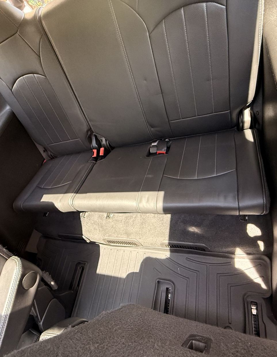 GMC Acadia third row after detailing