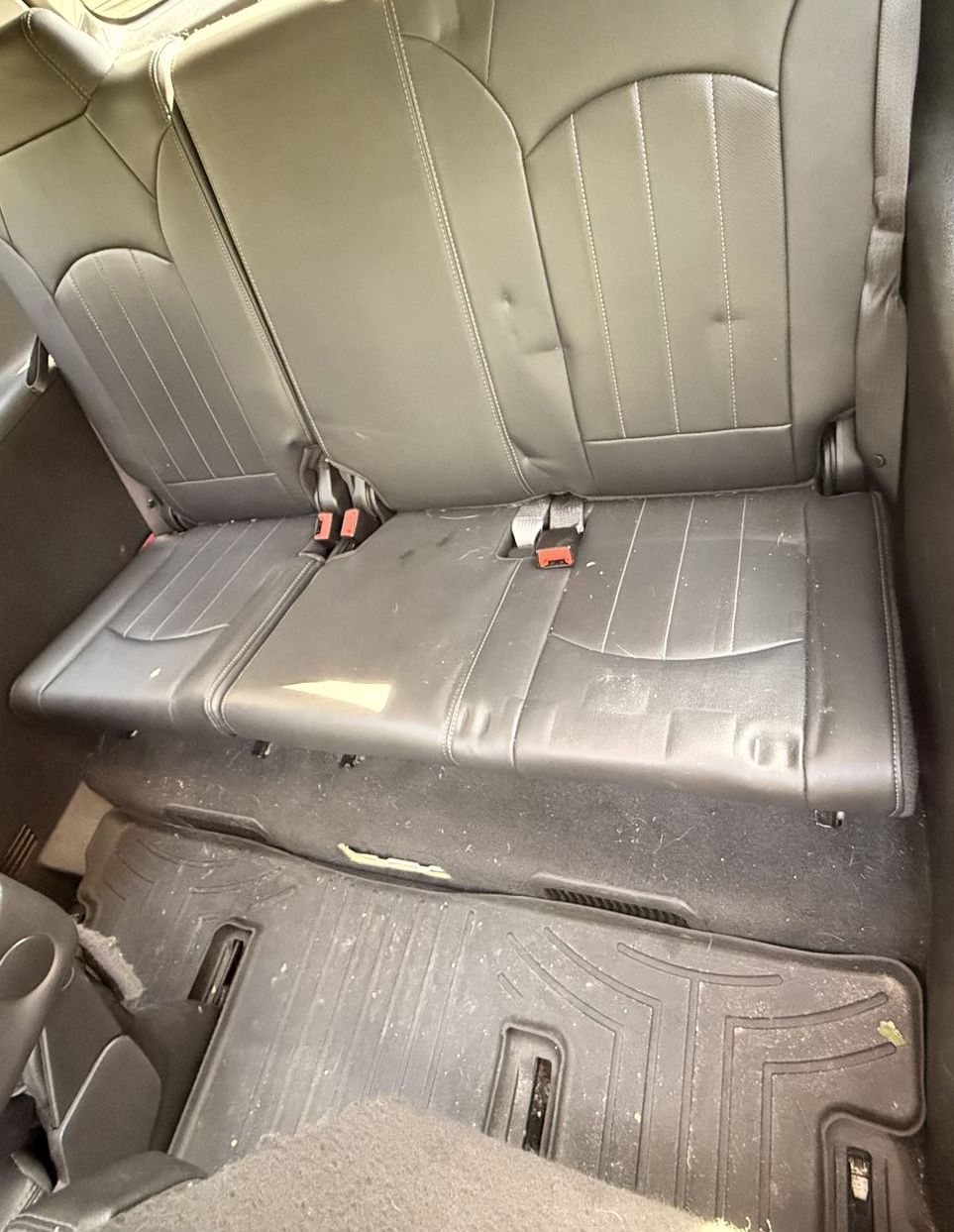 GMC Acadia third row before detailing